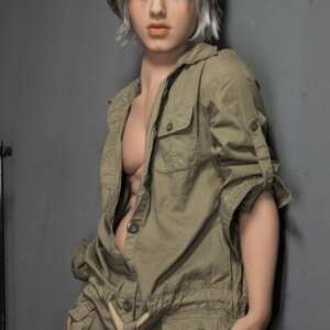 Doll Wives Alvin: Wild Hunky Sex Doll With Silver Hair